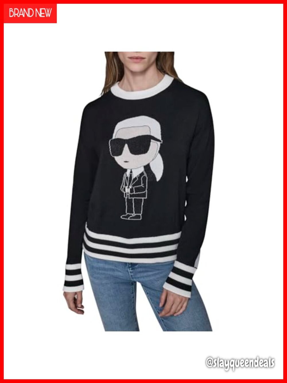 Long Sleeve Crew Neck Mini Sweater Pullover Casual Luxury Layer